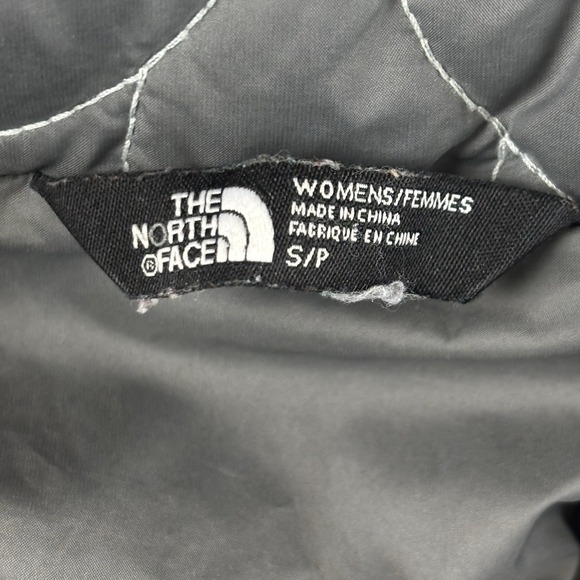 NORTH FACE Catawissa Jacket Coat Women Size Small Gray Floral - Picture 9 of 13